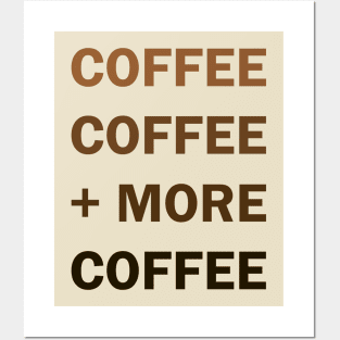 Coffee funny humour quote Posters and Art